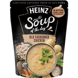 Heinz Soup Of The Day Old Fashioned Chicken Soup Pouch 430g