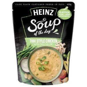 Heinz Soup Of The Day Thai Style Chicken & Chilli Soup Pouch 430g