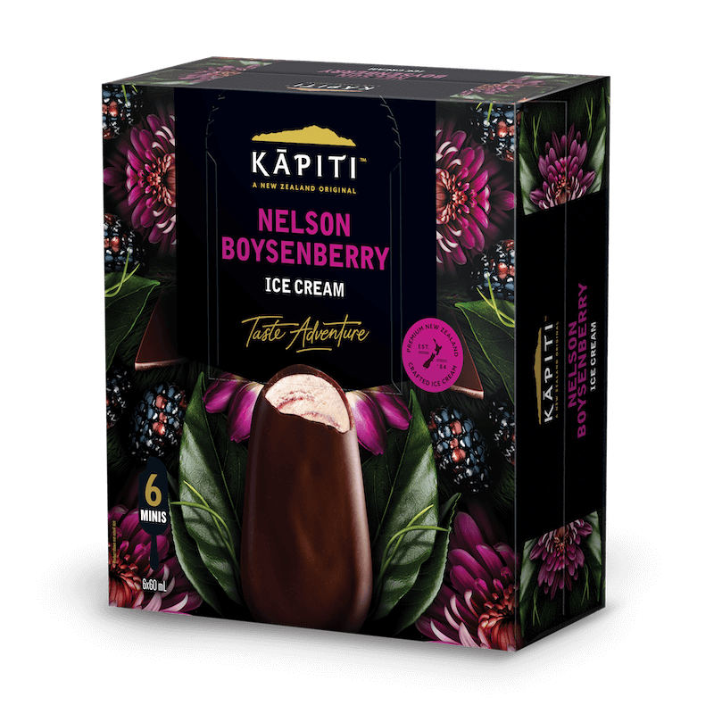 Kapiti Nelson Boysenberry Icecream