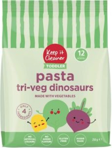 Keep It Cleaner Toddler Tri-Veg Pasta Dinosaurs 250g