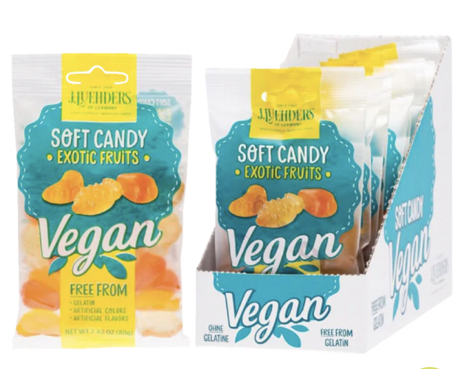 J.Luehders Soft Vegan Candy Exotic Fruits