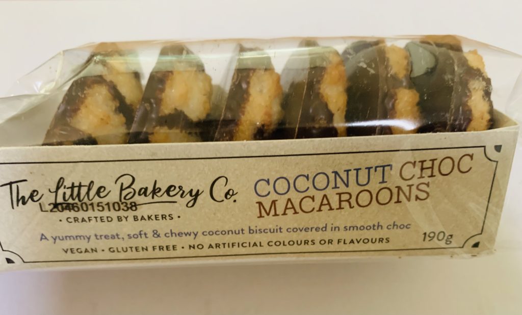 The Little Bakery Co Coconut Choc Macaroons 190g