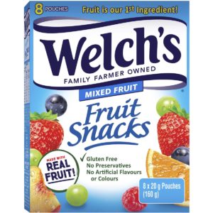 Welch's Mixed Fruit Snacks 160g