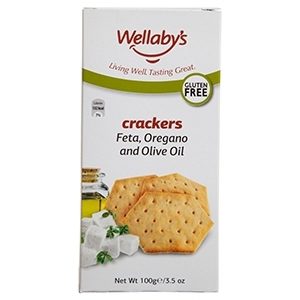 Wellaby's Fetta Oregano and Olive Oil Crackers 100g