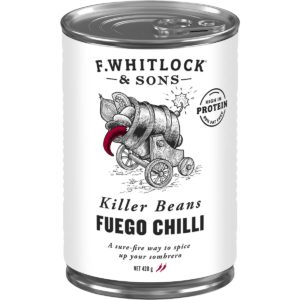 Whitlocks Baked Beans Fuego Chilli Sauce