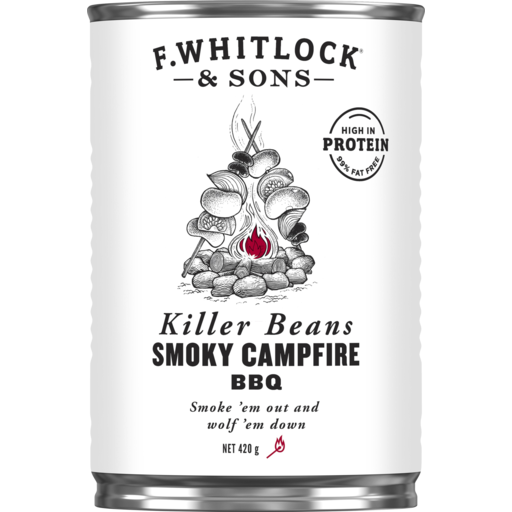 Whitlocks Baked Beans Smoky Campfire BBQ Sauce