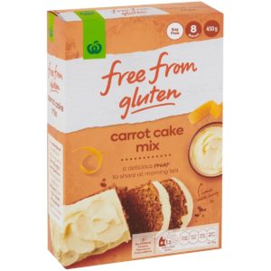 Woolworths Free From Gluten Carrot Cake Mix 430g