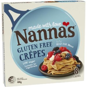 Nanna's Frozen Crepes 400g
