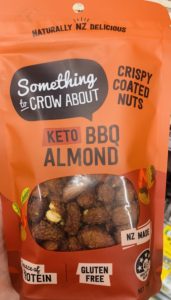 Something To Crow About Keto BBQ Almond 140g