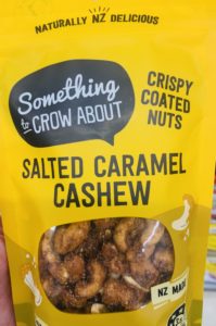 Something To Crow About Salted Caramel Cashew 140g