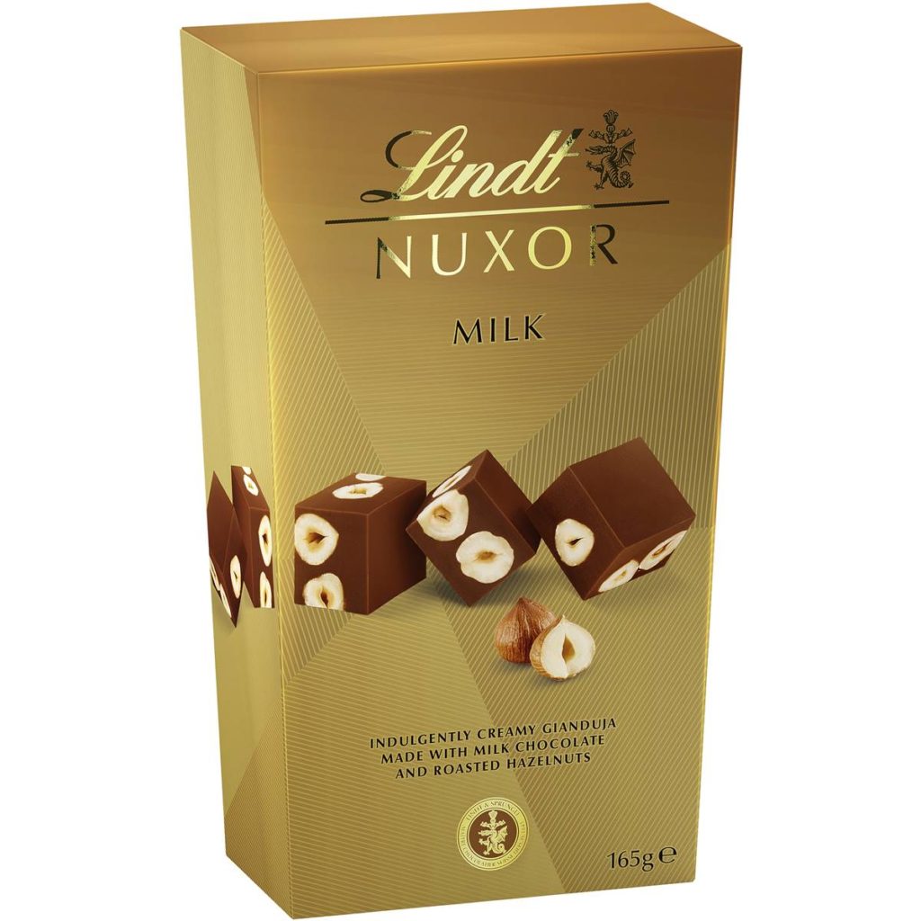 Lindt Nuxor Milk Chocolate 165g
