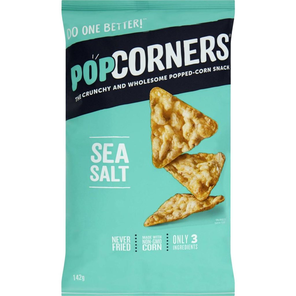 Pop Corners Sea Salt 142g