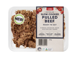 Coles Slow Cooked Pulled Beef