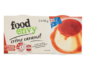 Food Envy Crème Caramel 2 x 150g