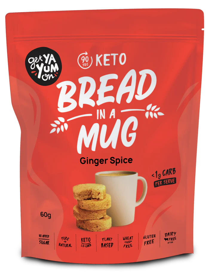 Get Ya Keto Bread In A Mug Keto Bread In A Mug Ginger Spice 60g