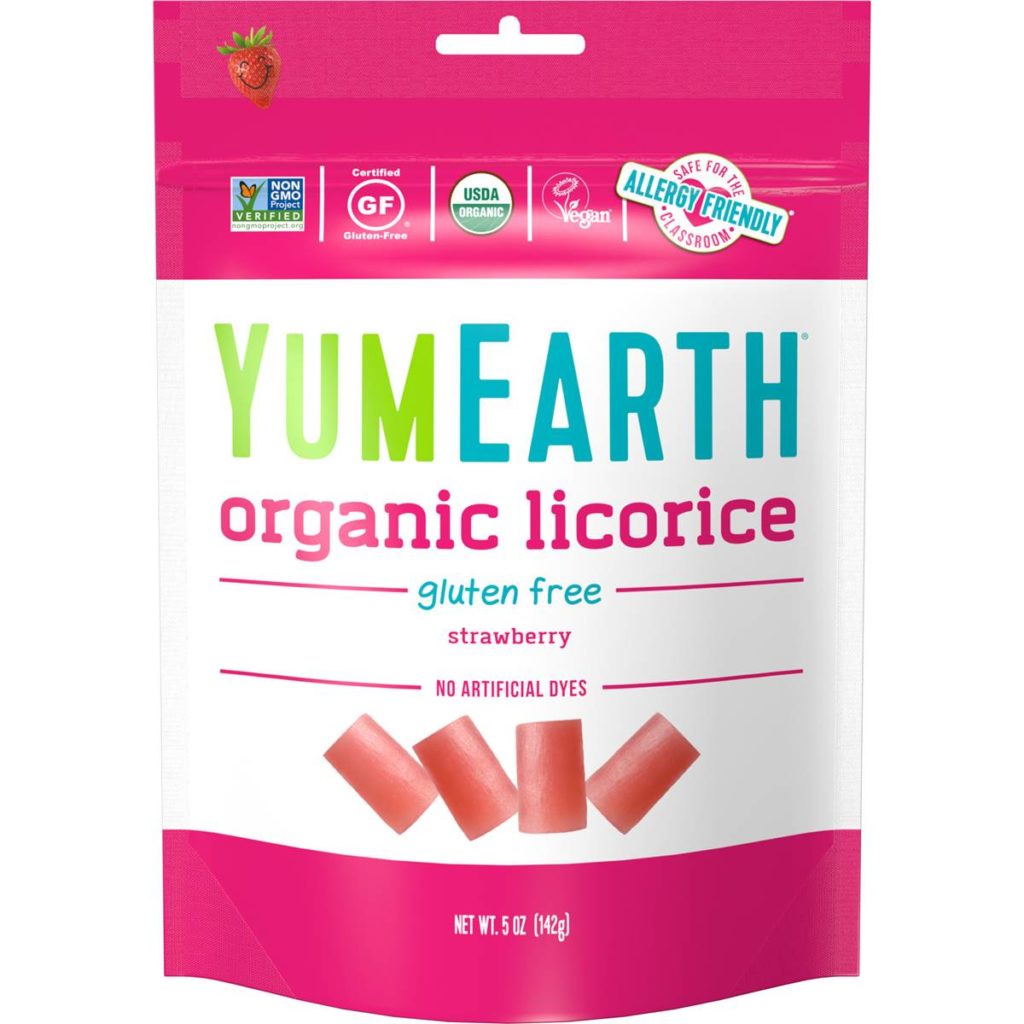 Yumearth Organic Strawberry Licorice Share Bag 142g