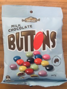 The Confectionery House Milk Chocolate Buttons 140g
