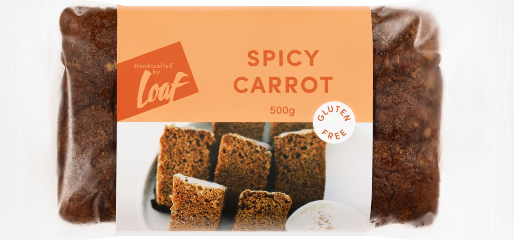 Handcrafted By Loaf Spicy Carrot 500g