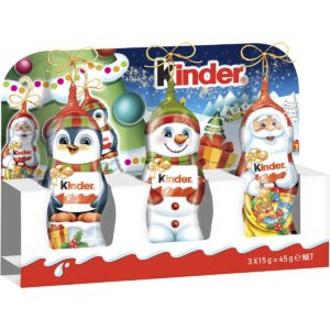 Kinder Christmas Figurines 3 Pack