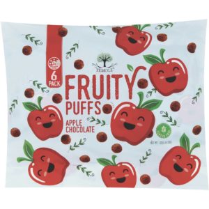 Temole Fruity Puffs Apple Chocolate 120g