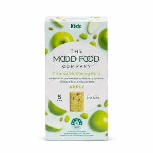 The Mood Food Co Natural Wellbeing Bars Apple 5 Pack