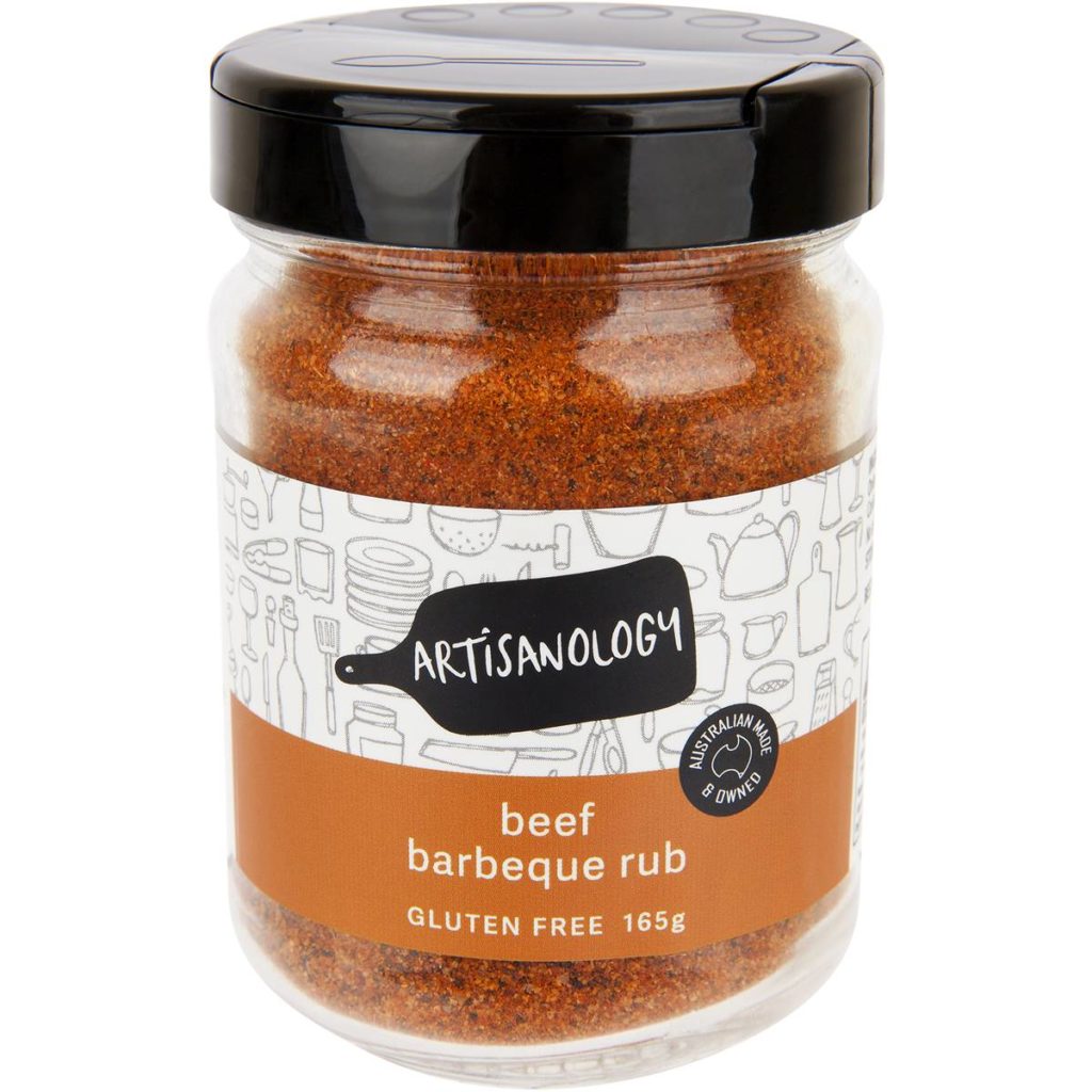 Artisanology Beef Barbeque Rub Gluten Free 165g