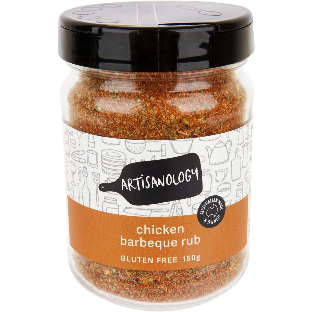 Artisanology Chicken Barbeque Rub Gluten Free 150g