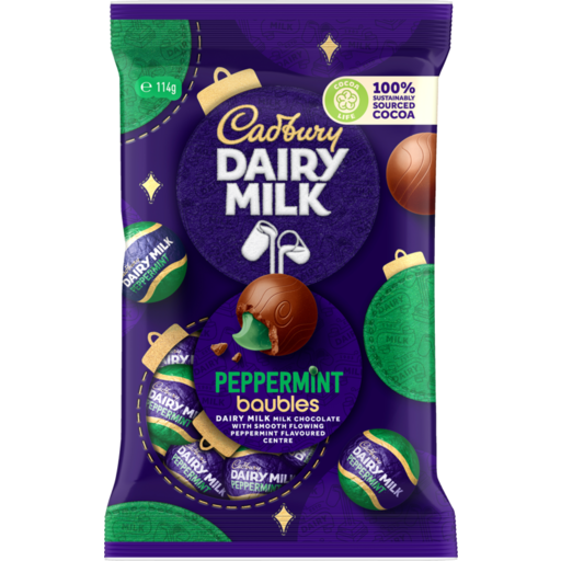 Cadbury Peppermint Baubles Bag 22g