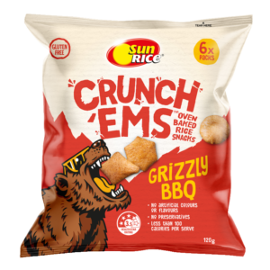 Crunch ‘Ems Grizzly BBQ 120g