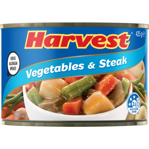 Harvest Vegetables & Steak 425g