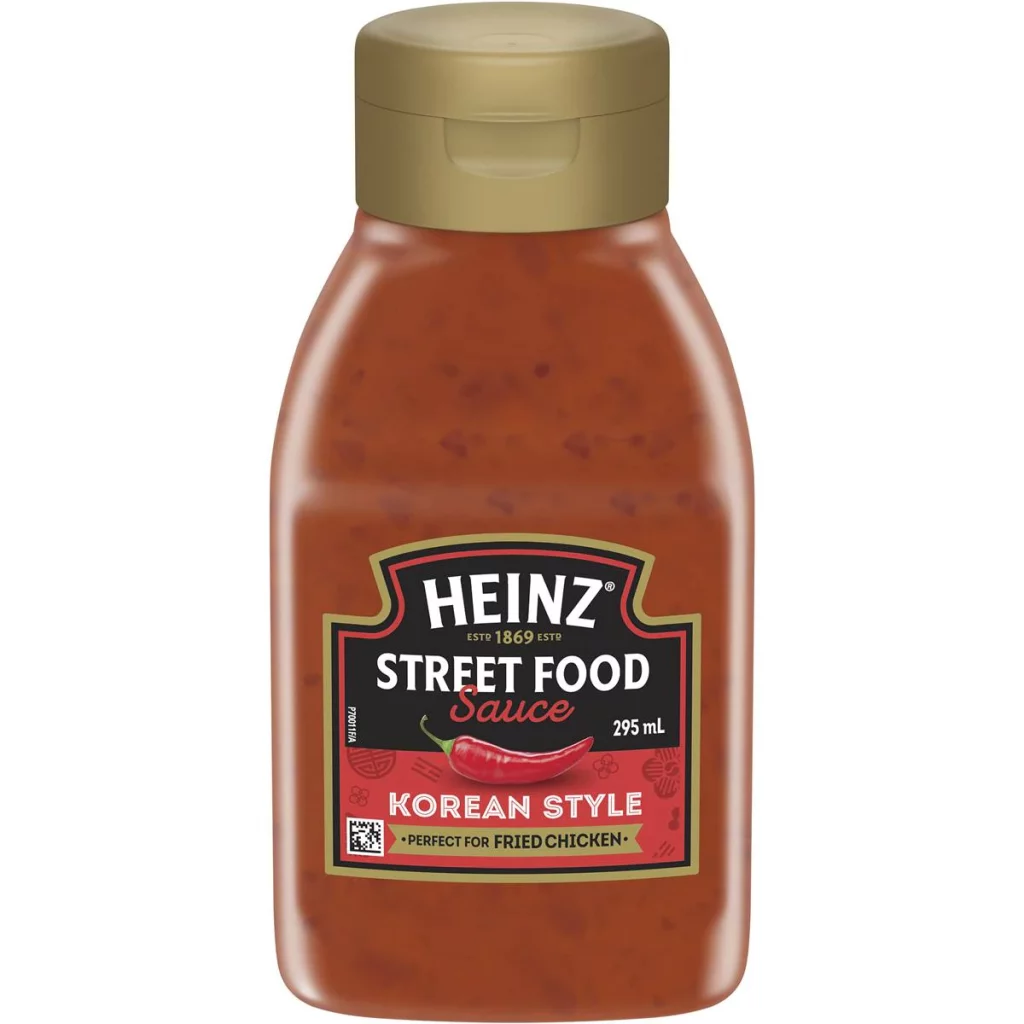 Heinz Street Food Korean Style Sauce Spicy Chilli For Fried Chicken 295ml