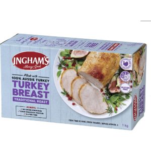 Ingham's Frozen Turkey Ready To Roast Traditional 1kg