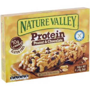 Nature Valley Peanut & Chocolate Protein Nut Bars 4 Pack