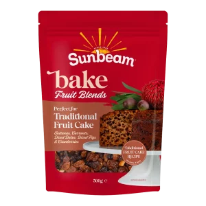 Sunbeam Bake Traditional Christmas Fruit Cake Mix 500g