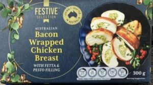 Festive Selection Bacon Wrapped Chicken Breast 300g