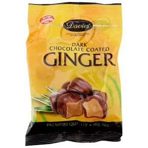 Davies Ginger Chocolates 100g