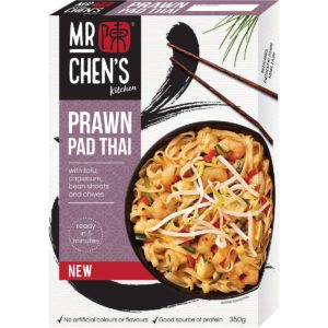 Mr Chen's Prawn Pad Thai Frozen Meal 350g