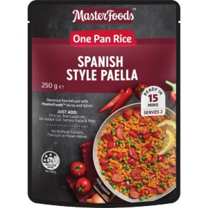Masterfoods One Pan Rice Spanish Style Paella 250g