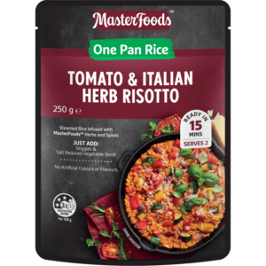 Masterfoods One Pan Rice Tomato & Italian Herb Risotto 250g