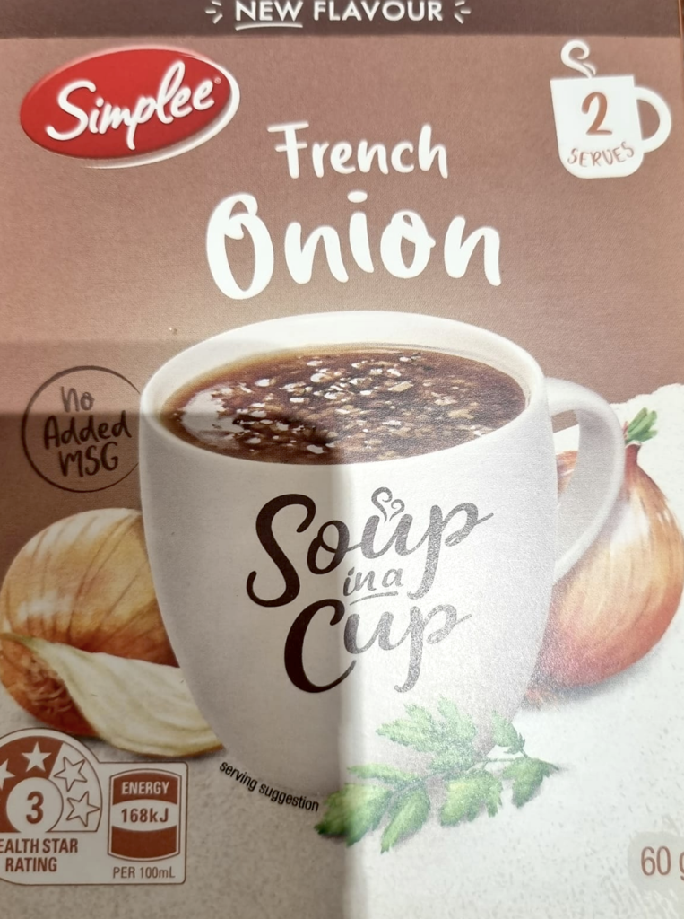 Simplee French Onion Soup In A Cup 60g