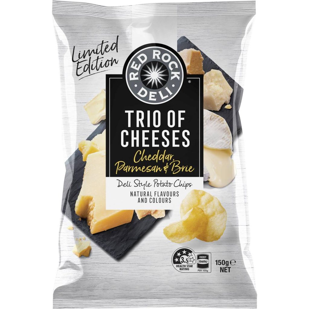 Red Rock Deli Trio Of Cheeses 150g