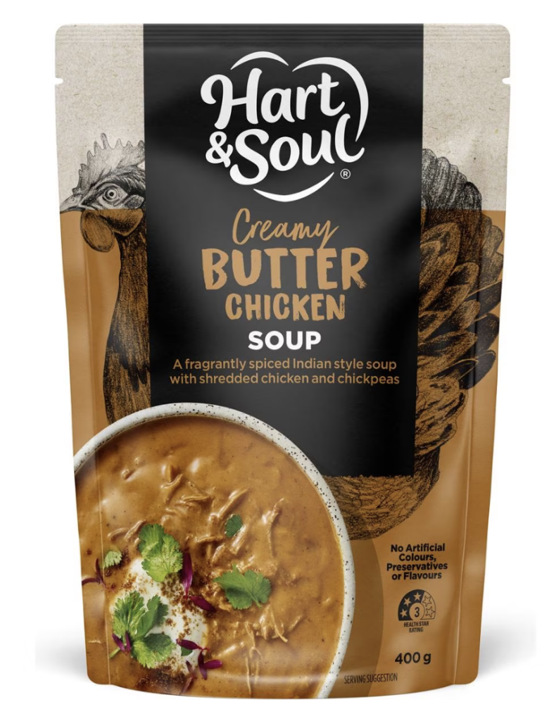 Hart & Soul Creamy Butter Chicken Soup 400g