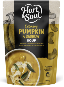 Hart & Soul Creamy Pumkin & Cashew Soup 400g