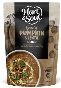 Hart & Soul Hearty Pumpkin & Lentil Soup 400g