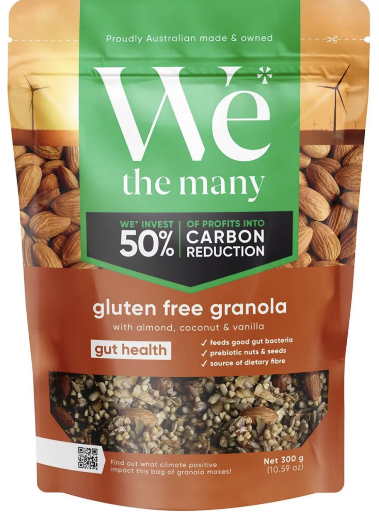 We The Many Gluten Free Granola Almond, Coconut & Vanilla 300