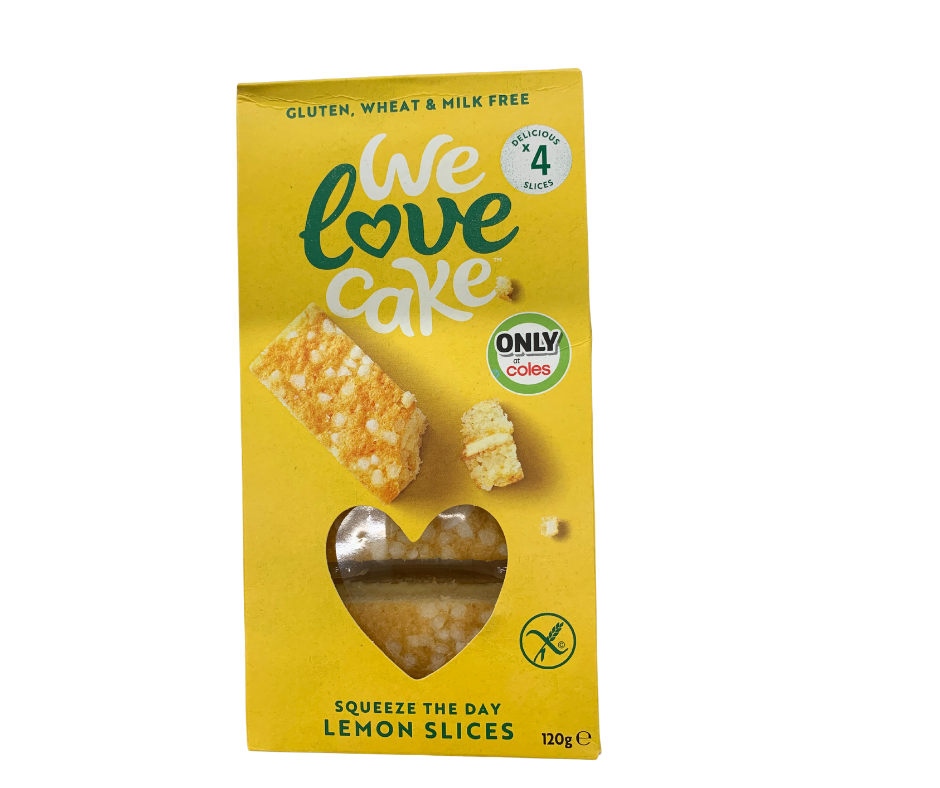 We Love Cake Lemon Slices 120g