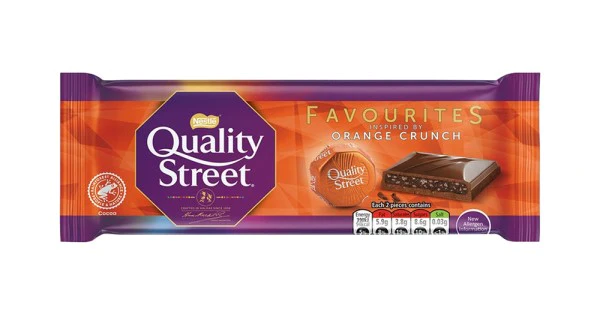 Quality Street Favorites Orange Crunch Chocolate 84g