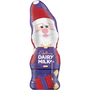 Cadbury Dairy Milk Chocolate Hollow Christmas Santa 180g
