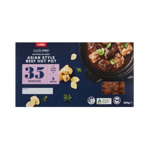 Coles Made Easy Asian Style Beef Hot Pot | 500g