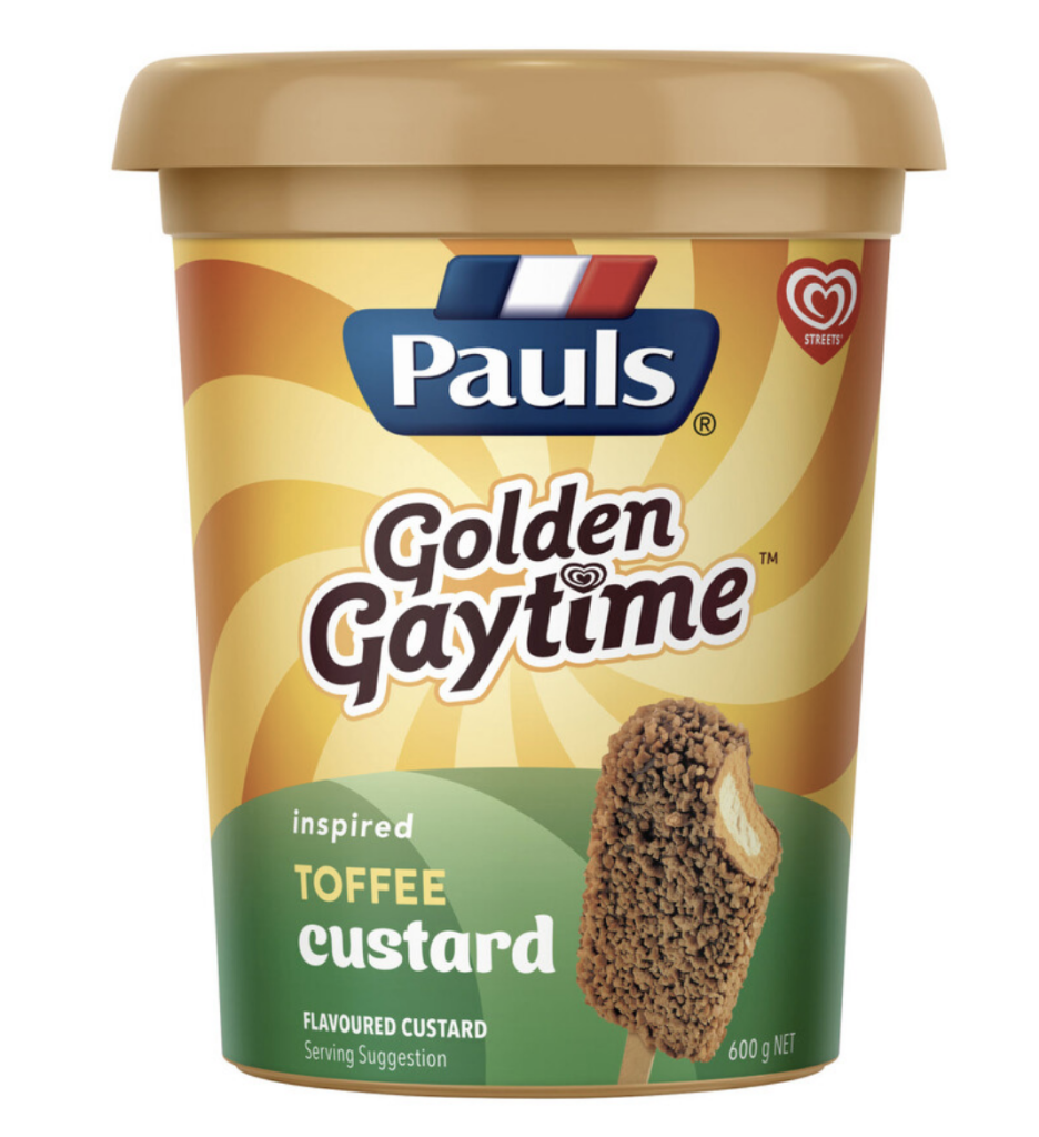 Pauls Custard Golden Gaytime Toffee | 600g